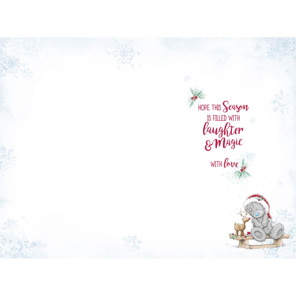 From All The Family Me to You Bear Christmas Card Extra Image 1